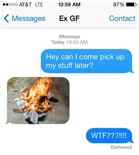 Funniest Break Up Texts Comebacks Ex Trolling Funny Breakup Texts