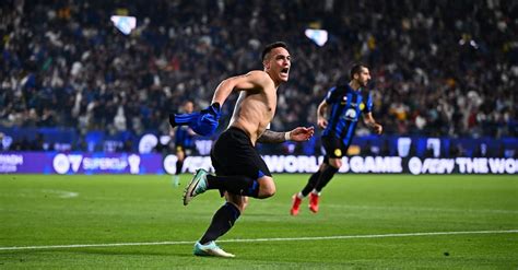 Video Gol Lautaro Napoli Inter Highlights Supercoppa Italiana