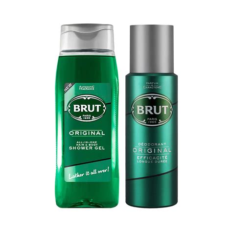 Buy Brut Original All In One Hair Body Shower Gel Loofah Ml