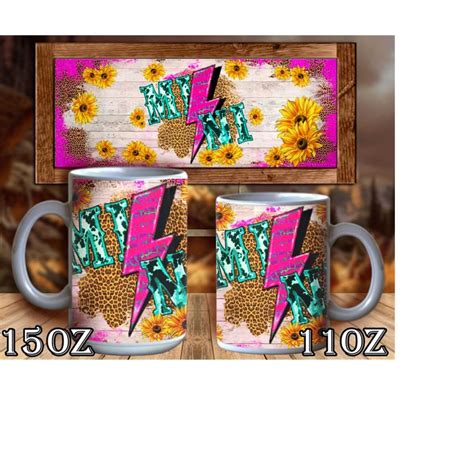 Western Sunflower Mini Oz And Oz Mug Png Sublimation Des Inspire