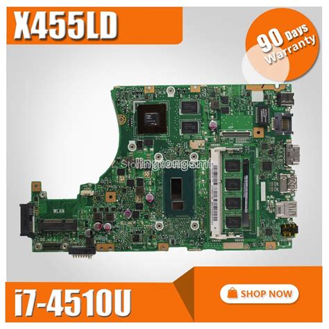 Original Laptop Motherboard X Ld X Lj K L A L W L Rev Gt