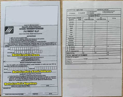 Old Sss Bracket For Paying Your Monthly Dues