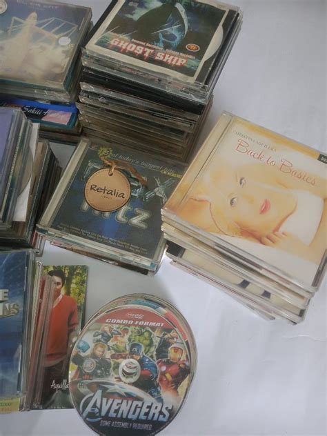 Keping Cd Dvd Vcd Bekas Untuk Kerajinan Tangan Musik Media Cd Dvd