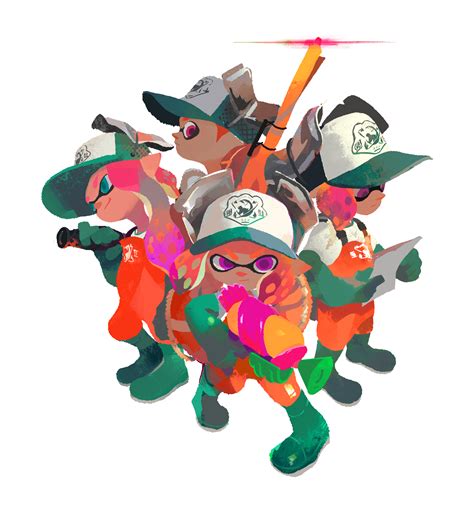 Splatoon2salmonrunillustration0333845572502o Custompng 3814×4096