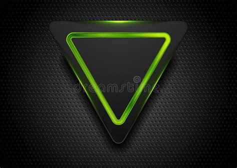 Tech Black Background Contrast Green Stock Illustrations 933 Tech