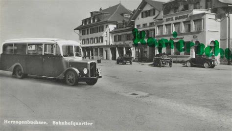 Saurer Pttcar Herzogenbuchsee Bahnhof Hotel Bahnhof Kaufen