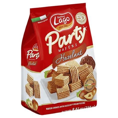 Gastone Lago Wafers Party Bag Hazelnut Pack Of Walmart