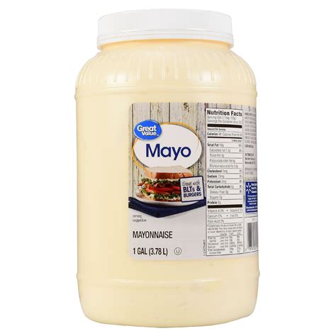 Great Value Mayonnaise Gal Walmart Walmart