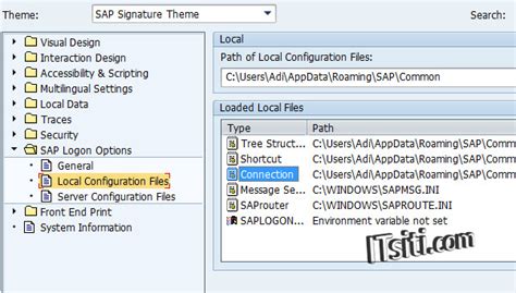 Backup And Restore Sap Logon Connection Entries To Another Laptoppc