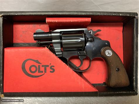 Colt Detective Special .38 Complete Original Box 1967