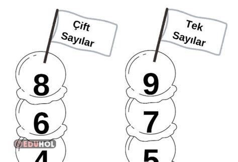 Tek Ve Çift Sayılar Pano Çalış Eduhol Etkinlik İndir Oyun Oyna