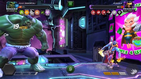 Immortal Hulk Crushing Kushala Marvel Contest Of Champions Youtube