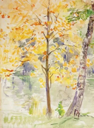 Colores de otoño en el Bosque de Bolonia Berthe Morisot Análisis