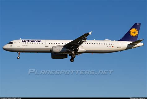 D AISK Lufthansa Airbus A321 231 Photo By Michael Pavlotski ID 856244