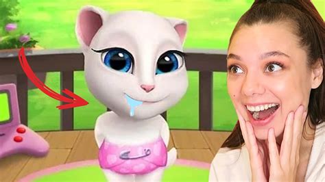 My Talking Angela Baby New Gameplay Youtube