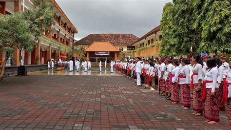 Upacara Bendera Peringatan Hut Ri Ke Dan Sman Denpasar Ke Sma