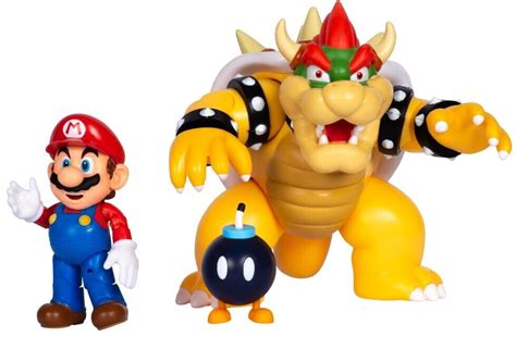 Jakks Pacific Mario Vs Bowser Lava Battle Er Pack Cm Jpa