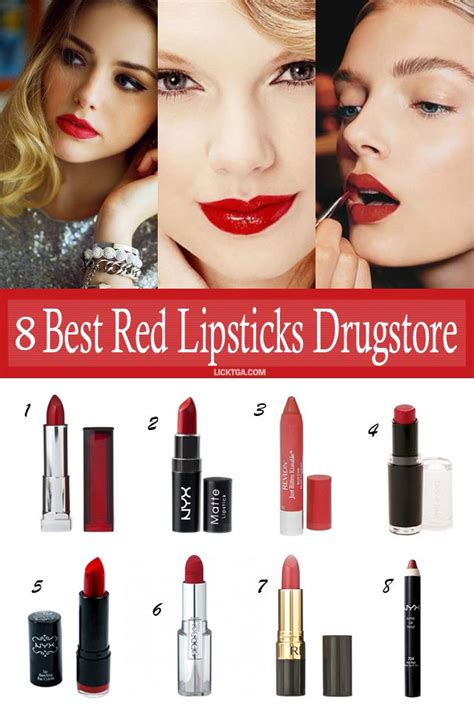 Best Red Lipstick Drugstore Best Red Lipstick Red Lipsticks Makeup