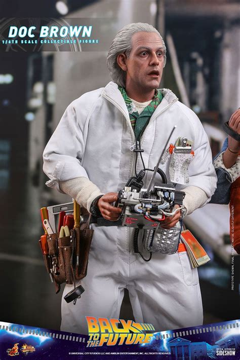 Figurine Hot Toys Doc Brown Retour Vers Le Futur