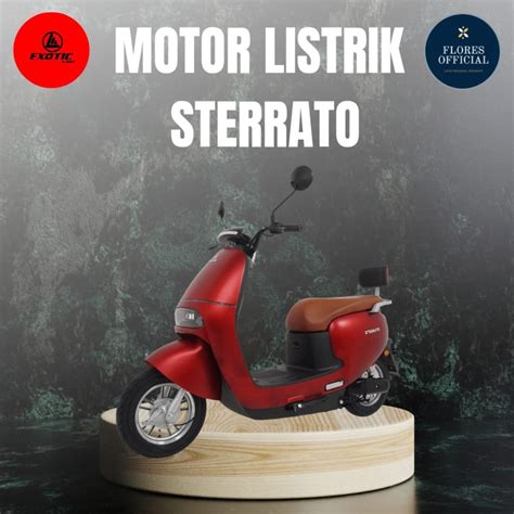 Jual Sepeda Motor Listrik Sterrato Sterato Pacific Exotic Shopee