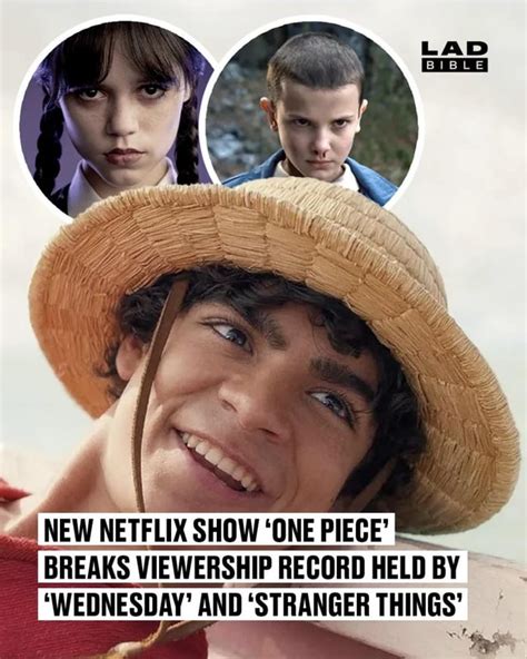 Live Action Breaks Netflix Viewership Record Stranger Things And Wednesday Beaten R Onepiece