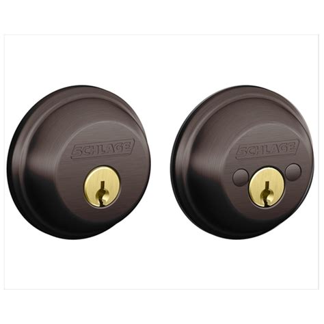 Schlage Residential B62 613 Kd Grade 1 Double Cylinder Deadbolt Conventional Cylinder Dual