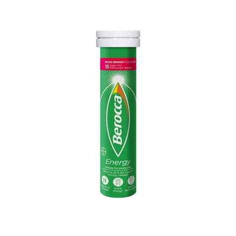 Berocca Mixed Berries Effervescent Tablets