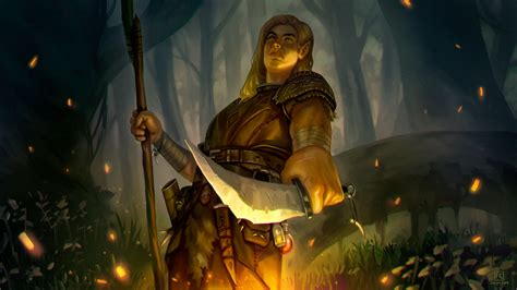Commission Tribal Elf By Frankhorlw On Deviantart