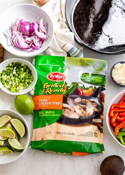 Chicken Fajita Meal Prep Bowls Hello Glow