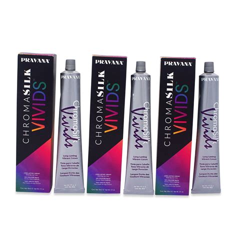 Pravana Chromasilk Vivids Creme Hair Color With Silk And Keratin Protein