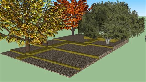 Walk Way Garden 3d Warehouse