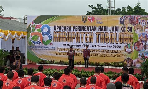 Pimpin Upacara Harjad Ke Kabupaten Tabalong Ini Pesan Bupati Anang