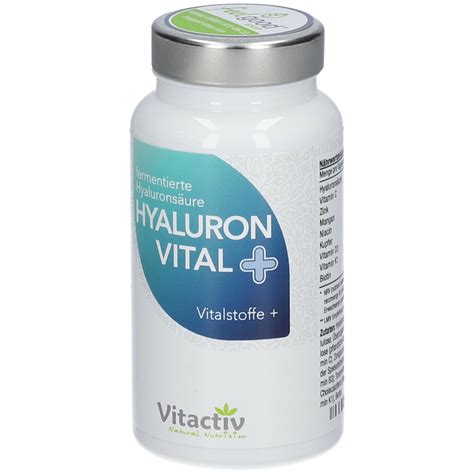 Vitactiv Hyaluron Vital Plus Kapseln St Shop Apotheke