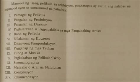 Manood Ng Isang Pelikula Sa Telebisyon Pagkatapos Ay Suriin Ang