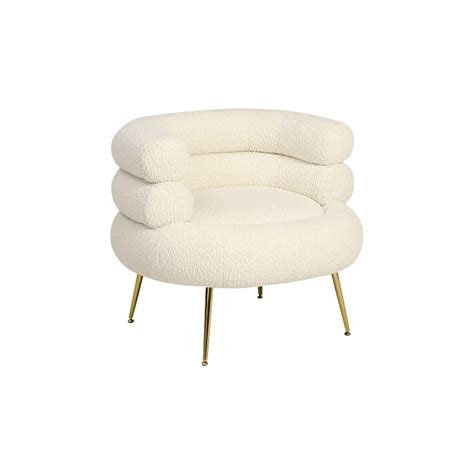Modern Shearling Boucle Sofa Chair Armchair China Home Decor