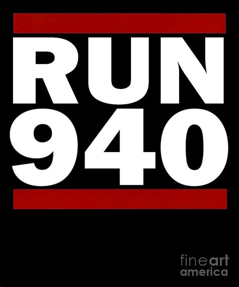 940 Design Run Texas Area Code Design Texas Running Ts Digital Art