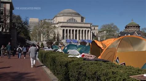 Pro Palestinian Protests Sweep Us College Campuses Following Mass