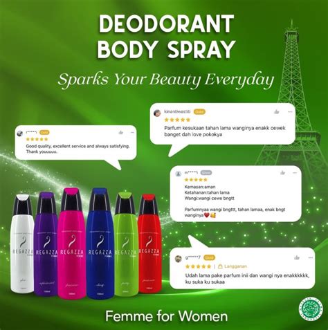 Regazza Deodorant Spray Lazada Indonesia