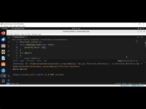 Function Pointers In C Youtube