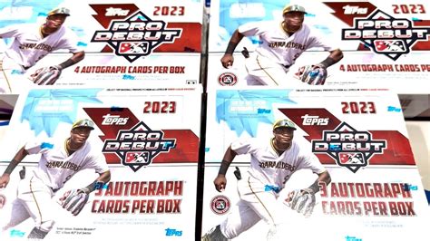 New Release Pro Debut Baseball Cards Jumbo And Hobby Boxes