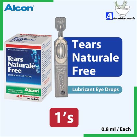 LOOSE Tears Naturale Free Lubricant Lubricant Eye Drops 1 S EXP04