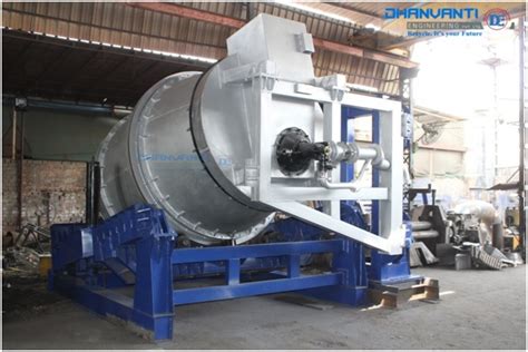 Tilting Rotary Furnace Trf Manufacturer Of Aluminium Alloys Plant By