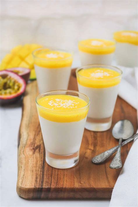 Mousse Coco Et Coulis Mangue Passion Cuisinez Pour B B