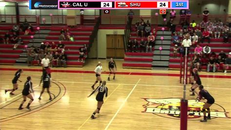 Seton Hill Women S Volleyball Big Rally Against California Pa 10