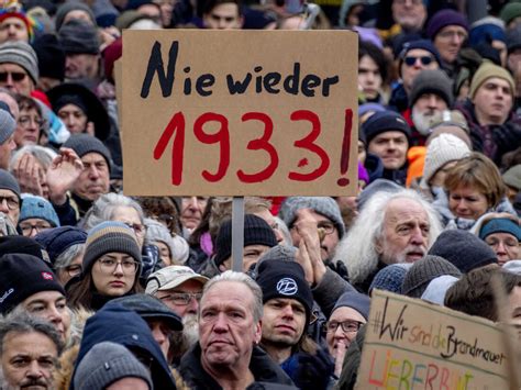 Tens Of Thousands Protest In Germany Against The Rise Of The Far Right Npr