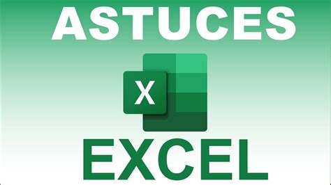 Excel Microsoft astuces et fonctionnalités Excel pour gagner du temps