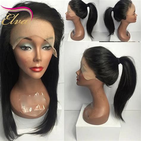 Aliexpress.com : Buy High Ponytail Glueless Full Lace Wigs With Baby ...