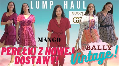 SHL 49 Lump Haul Perełki z nowej dostawy Vintage i Vinted Gucci