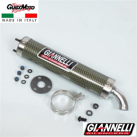 Silenziatore Kevlar Scooter Marmitte Giannelli Reverse G