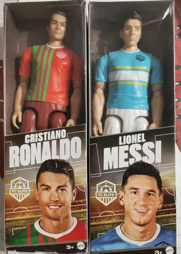 Figura Fc Elite Mattel Cristiano Ronaldo Y Messi En Venta En